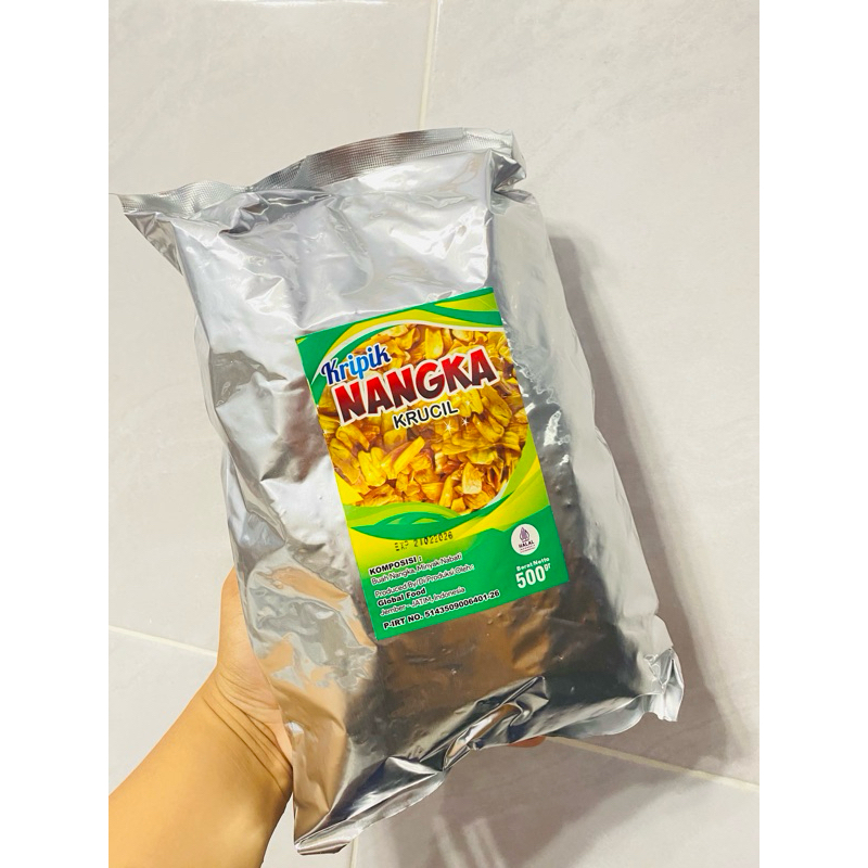 

Keripik Nangka Asli Jember 1/2kg 500gram
