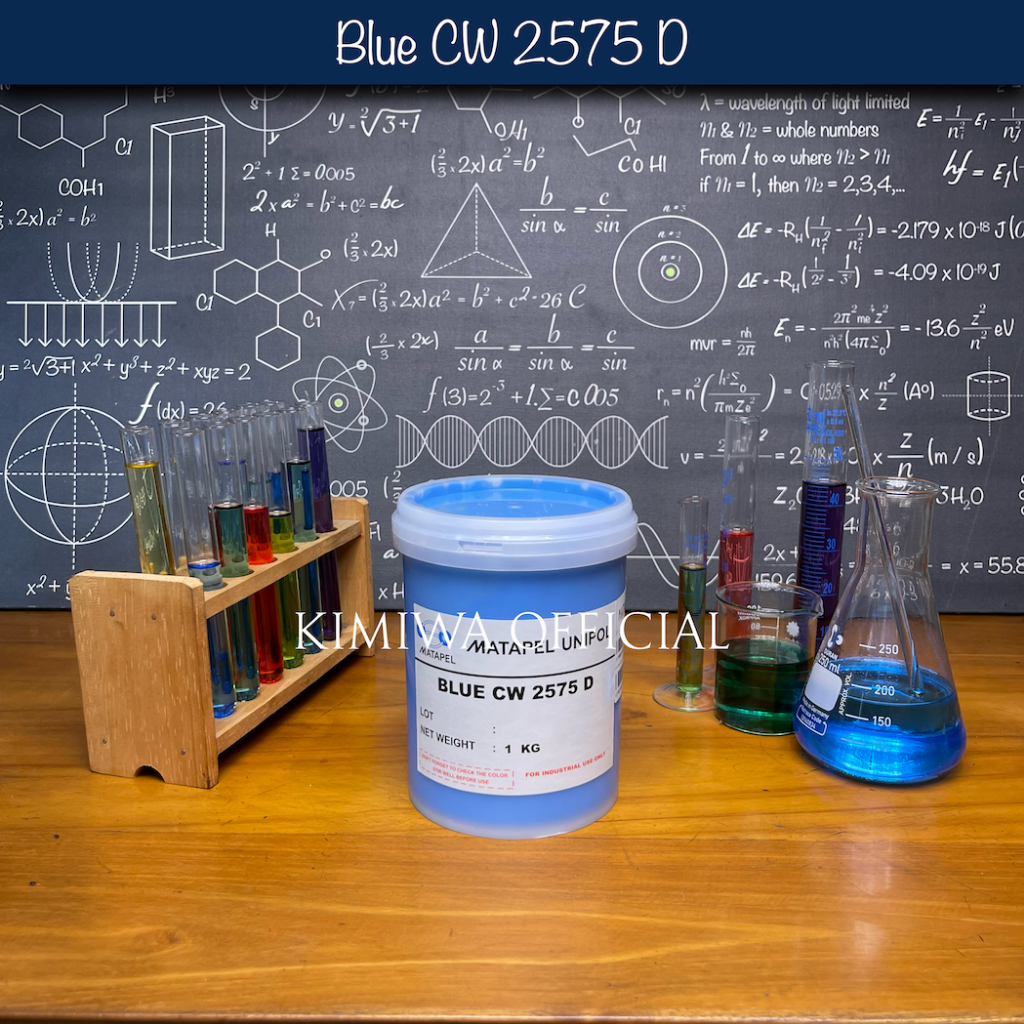 Pigment Blue CW 2575 D Matapel / Pigmen Resin Matapel / Cat Pasta - 1 Kg (ORIGINAL)