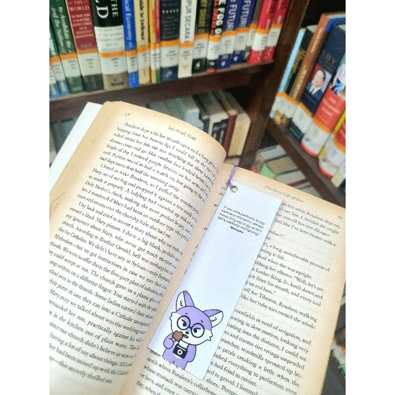 

Set pembatas buku miniteen dan bongbongee