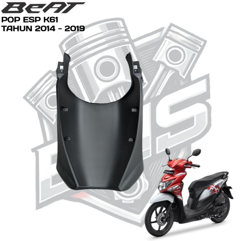 Dek Paru Penahan Lumpur Motor Honda BeAT POP eSP K61 (2014 - 2019) Cover Body Bodi Kasar Beat POP Ta