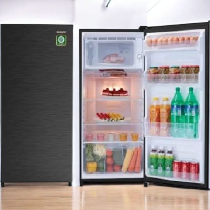 Kulkas SHARP SJ N182N HS  / SJN182NHS Kulkas 1 Pintu 157 Liter