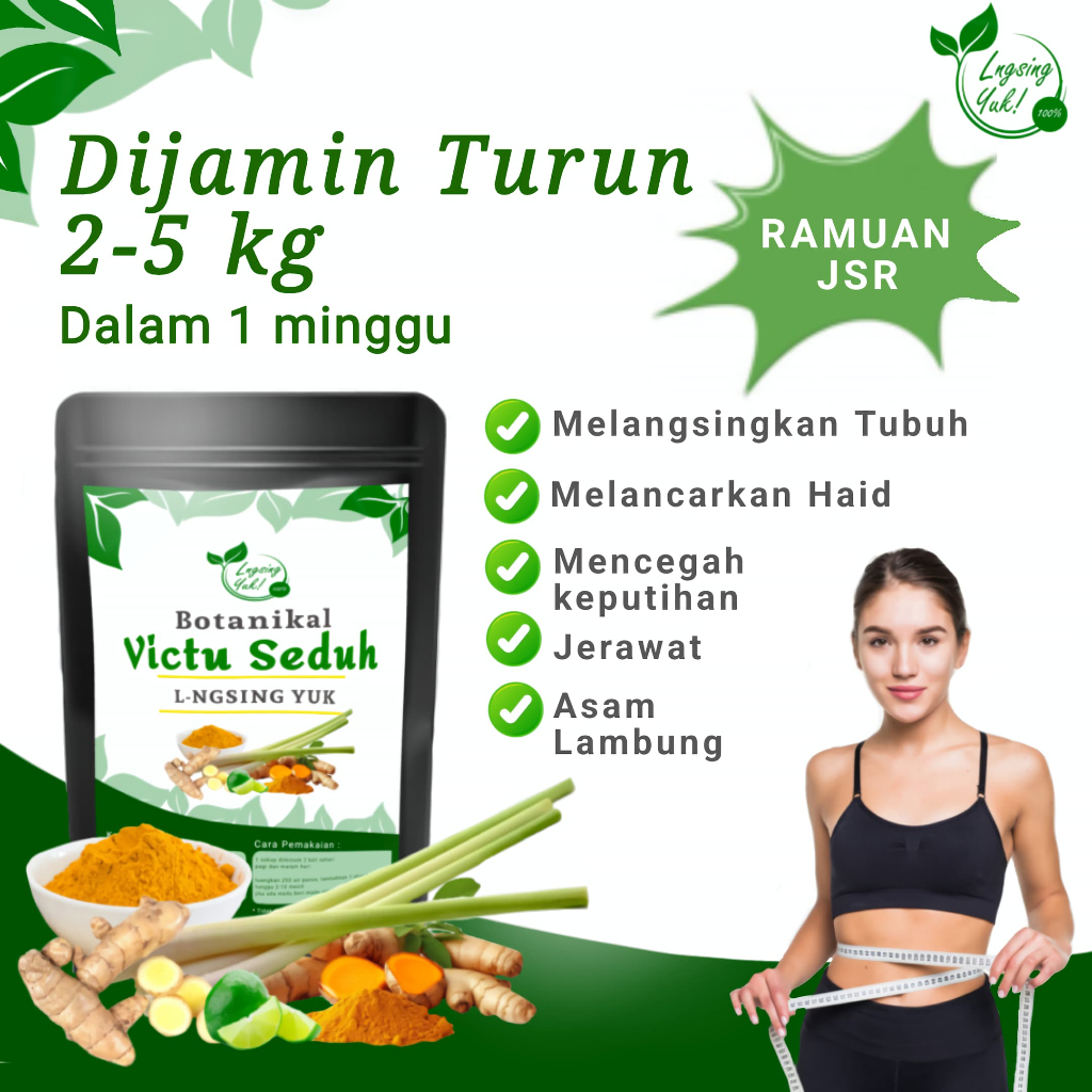 

HERBAL PELANGSING BOTANIKAL VICTU KAPSUL & SERBUK DIJAMIN TURUN 5KG