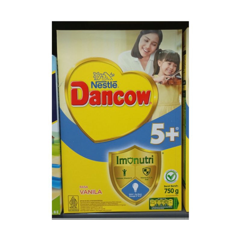 

DANCOW SUSU BUBUK RASA VANILA 5+ 750GR