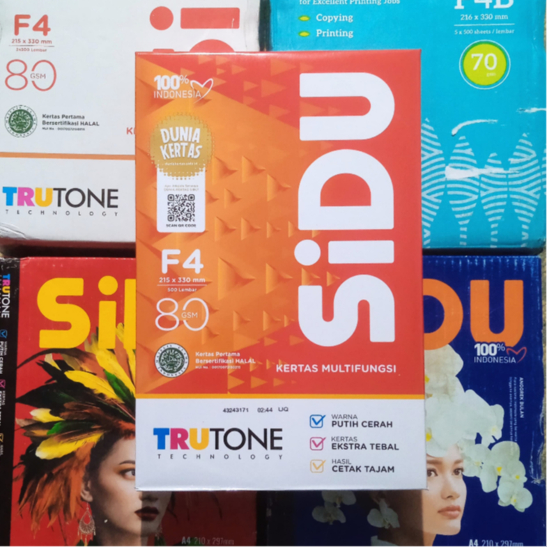 

ORBAL BISA INSTANT & COD kertas hvs f4 1 rim sidu 80 gsm kertas print fotocopy 500 lembar gratis ongkir termurah di shopee