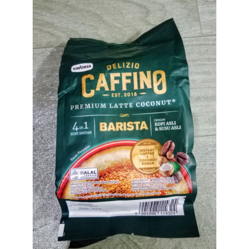 

Kopi Caffino Premium Latte Coconut Isi 6 Sachet