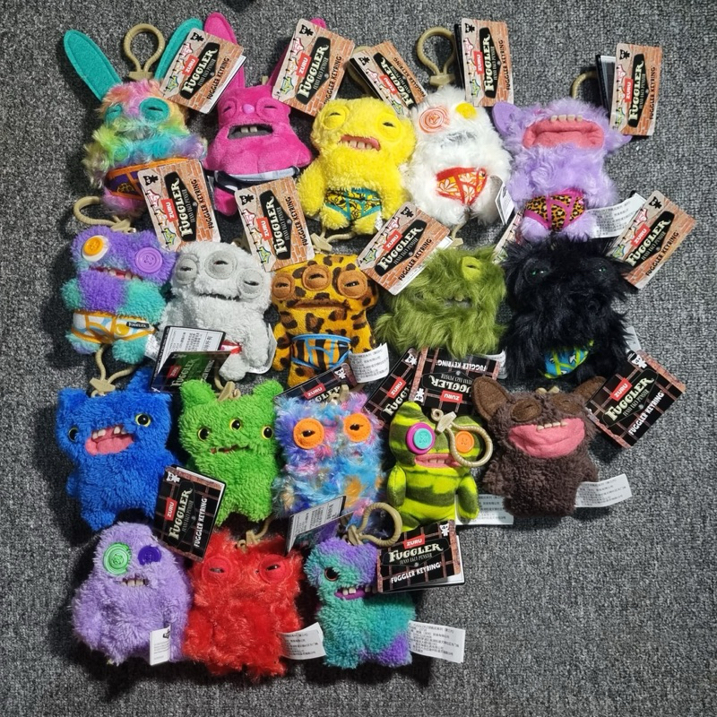 FUGGLER KEYCHAIN - Gantungan Kunci fuggler jelek lucu imut