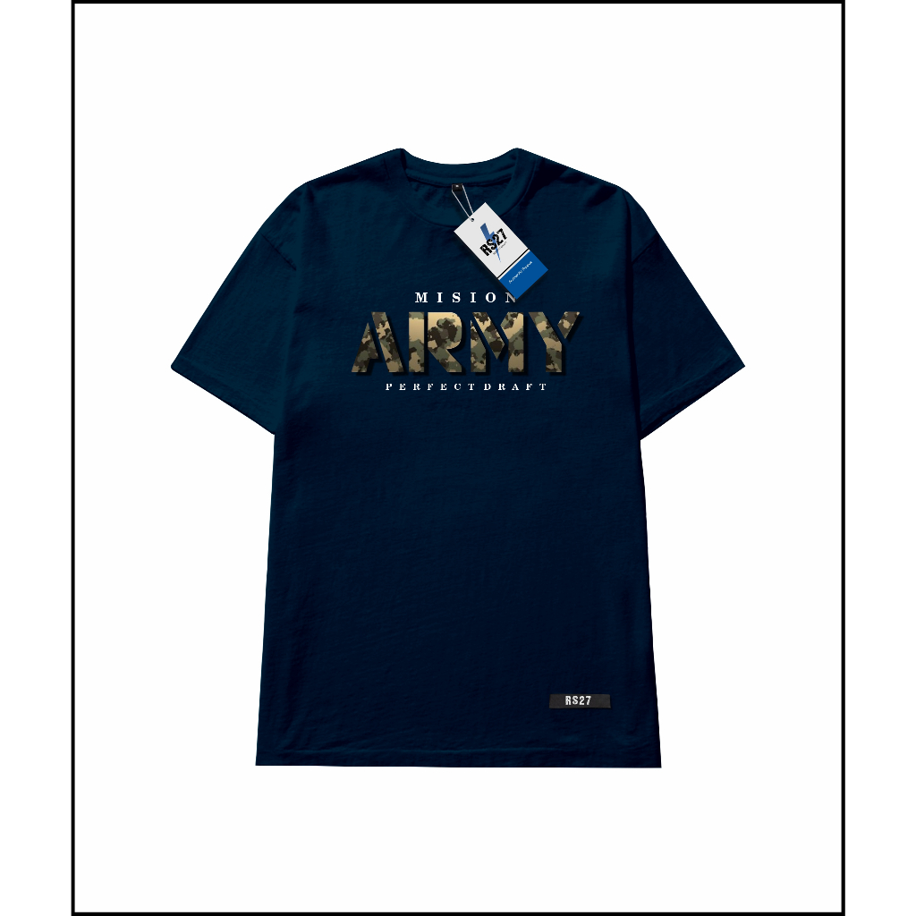 Baju dewasa kaos pria army premium tshirt army