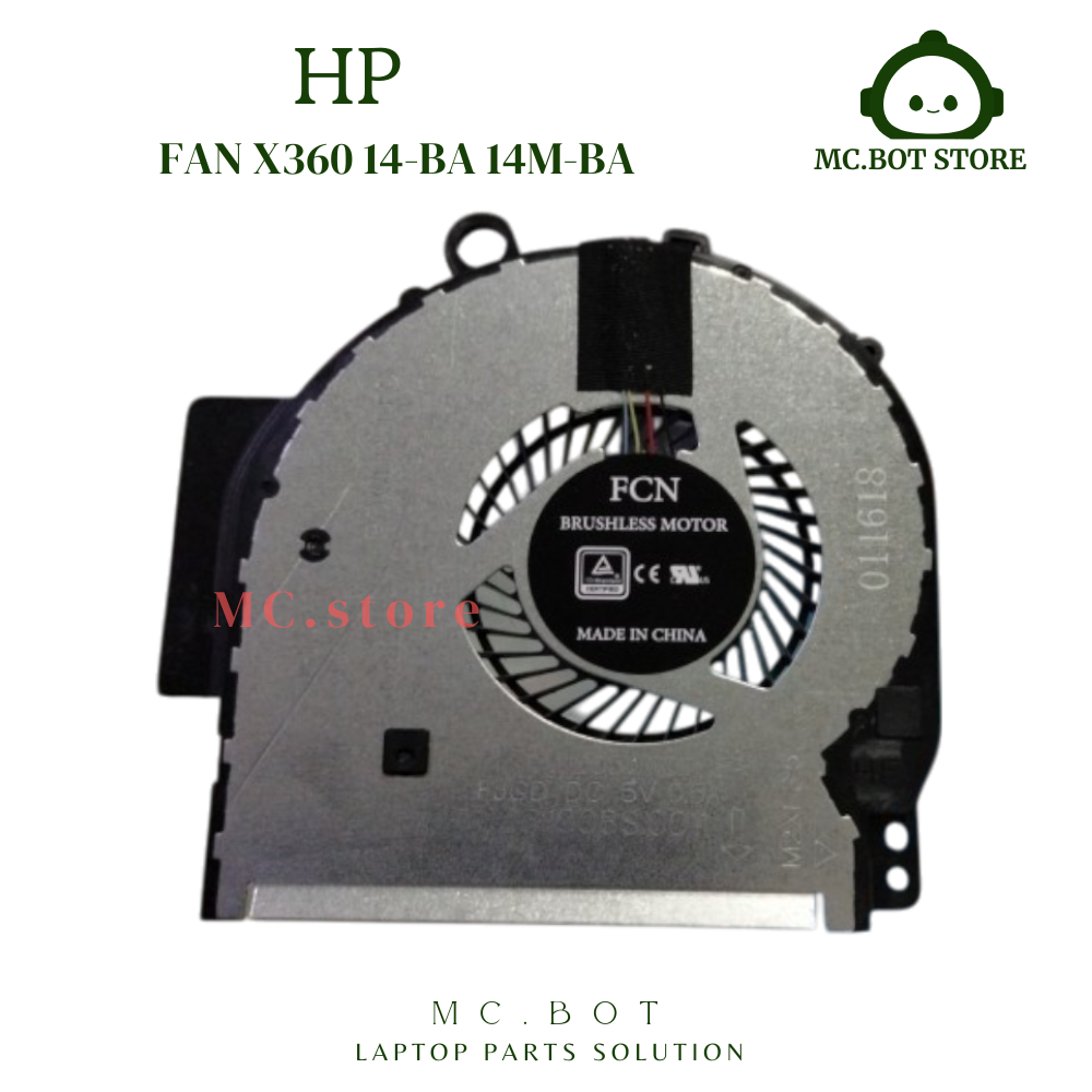 Cooling FAN HP Pavilion X360 14-BA 14T-BA 14M-BA (4 PIN)