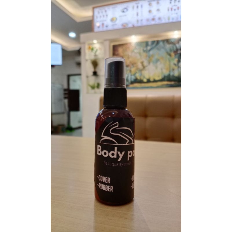 Bluberry02 Body Polish 60 Ml Penghitam Body Motor Permanen Semir Motor Pengkilap Motor Body Kasar