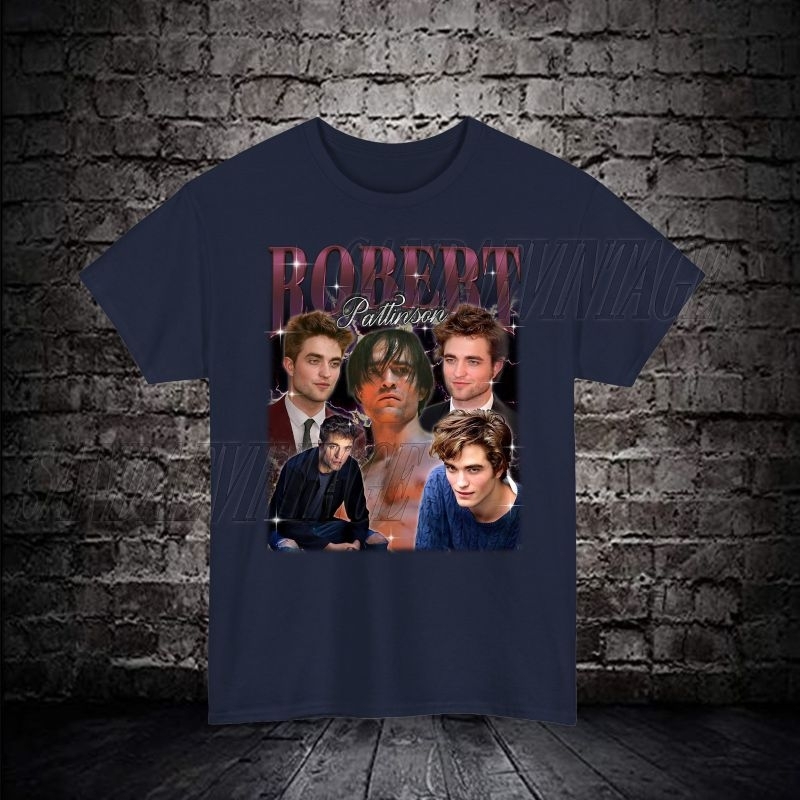 T-Shirt ROBERT PATTINSON Vintage Premium Unisex Shirt | Bootleg Tee Premium | Custom Graphic Shirt