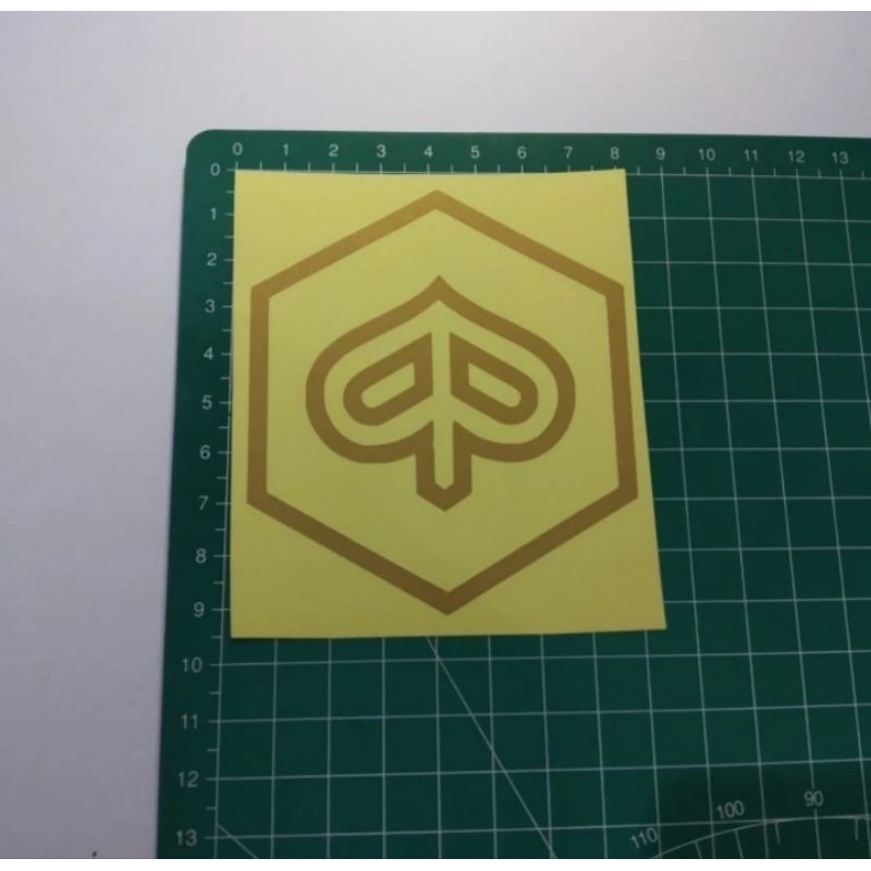 stiker cutting vespa