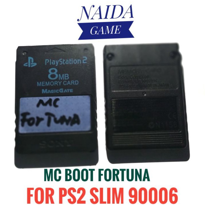 Flash MC BOOT FORTUNA FOR PS2 SLIM SCPH 96  MC BOOTING FORTUNA