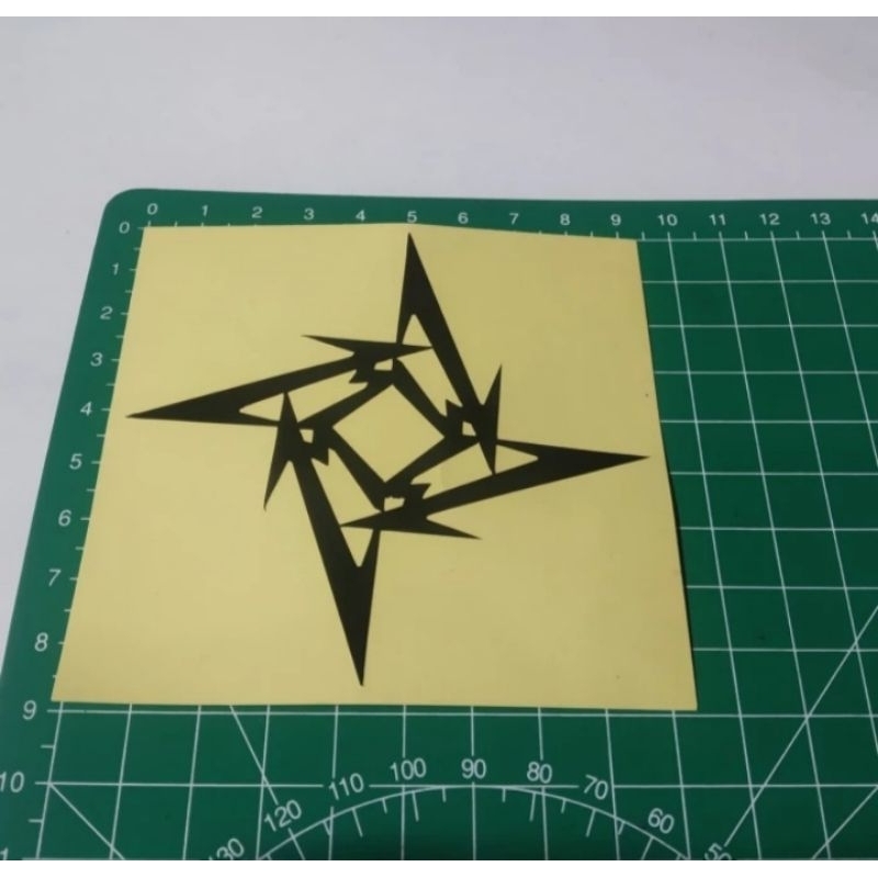 

stiker cutting metallica