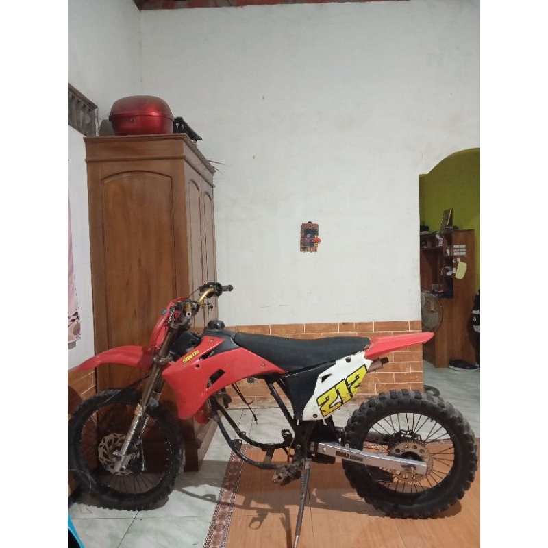 BODY SET TRAIL MESIN NINJA TINGGAL NAIK MESIN