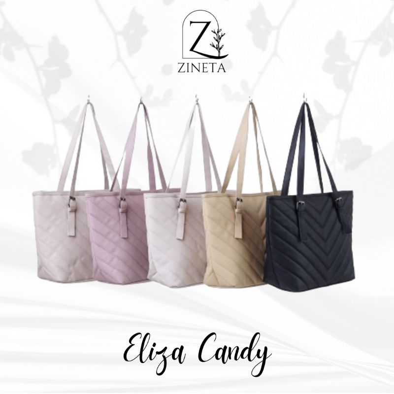 Zineta Bag - Eliza Candy - Tas Selempang Wanita - Tas Kuliah - Tas kerja - Aesthetic - lucu ala Kore