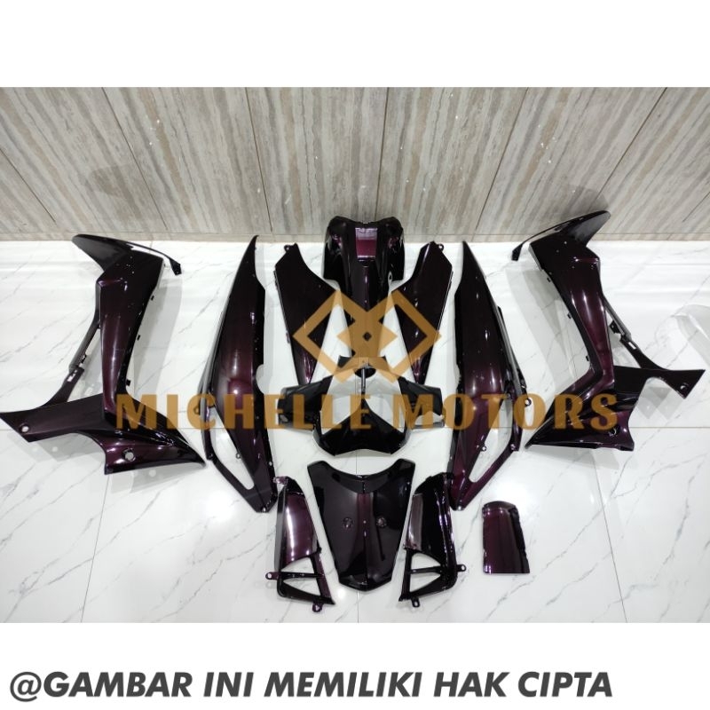 Full set body halus supra 125 Batman tahun 2008 2009 2010 2011 2012 2013 bisa request warna custom