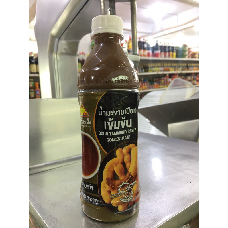 

Chua Hah Seng Sour Tamarind Paste/Pasta Asam Jawa 380ml Import Thailand
