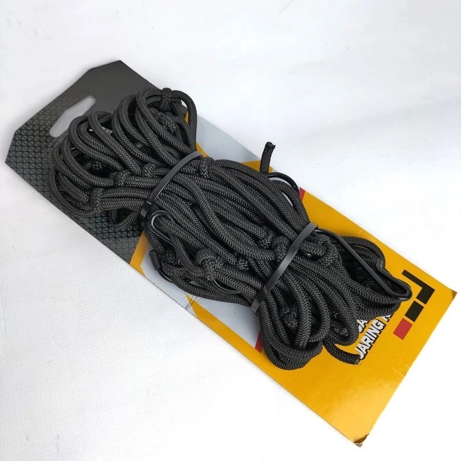 JARING HELM MOTOR JARING JOK BAGASI BELAKANG UNIVERSAL JALA HELM BARANG HELM UNIVERSAL MOS