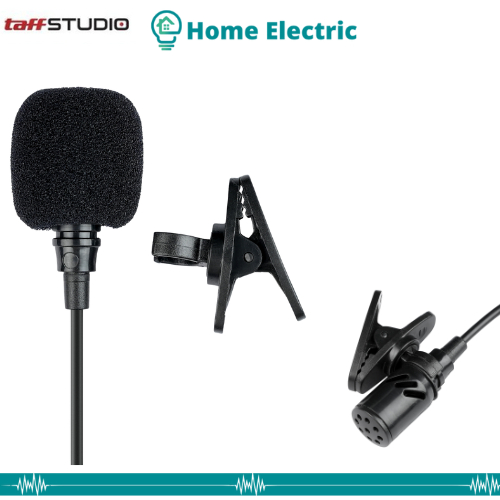 Taffstudio Microphone Clip-on Cable USB Type C for Smartphone Mikrofon Klip Kabel Untuk Hp- JH-042