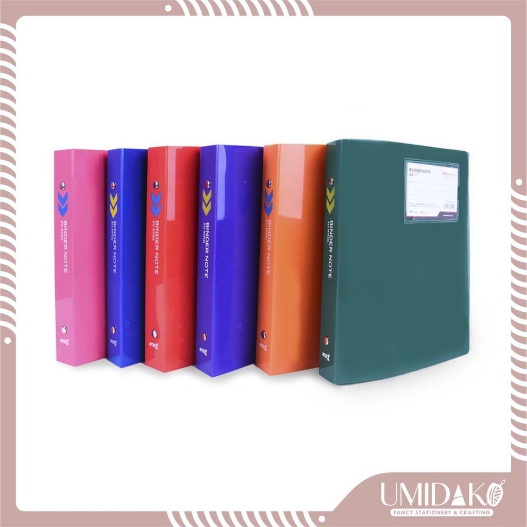 

[UMIDAKO] BINDER NOTE A5 INTERXFOLDER