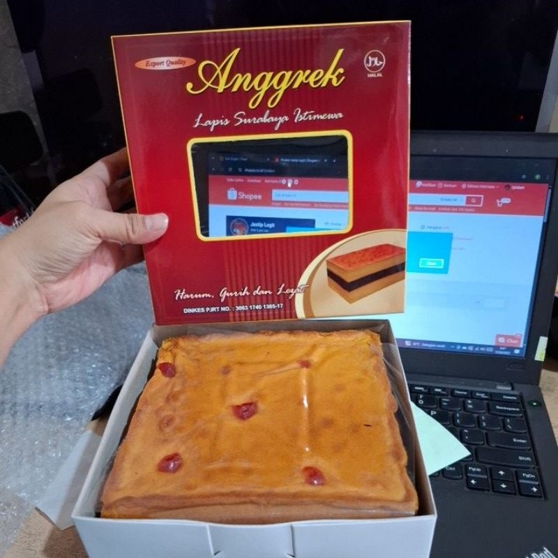 

lapis surabaya anggrek