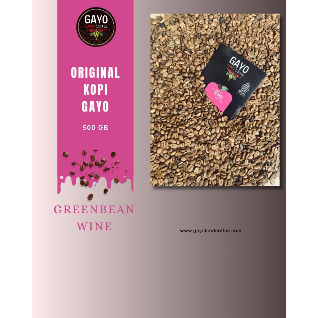 

GreenbeanKopiWine500Gr