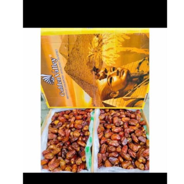 

Kurma goden kemasan 500gr/1kg rasanya enak legit