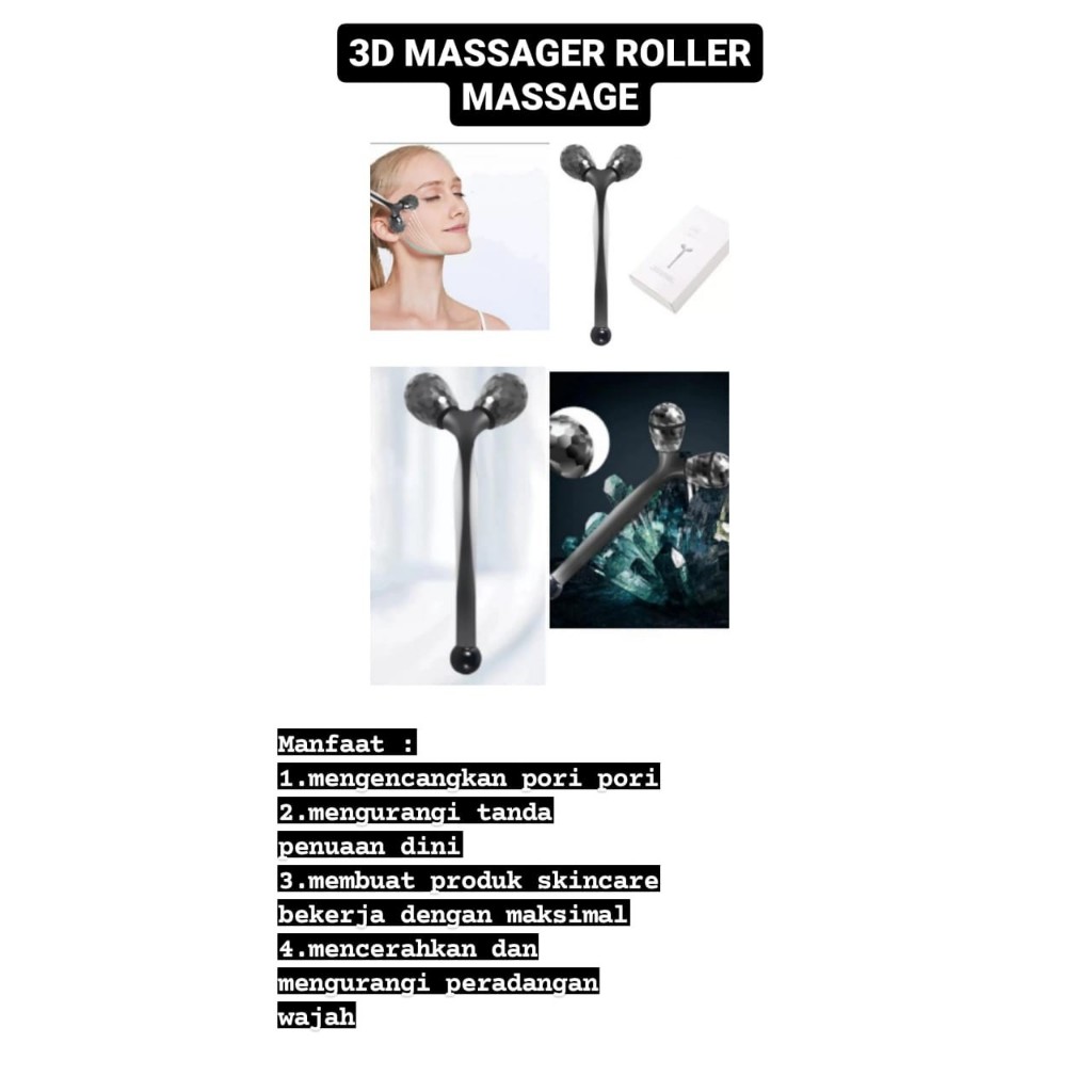 3D MASSAGER ROLLER MASSAGE
