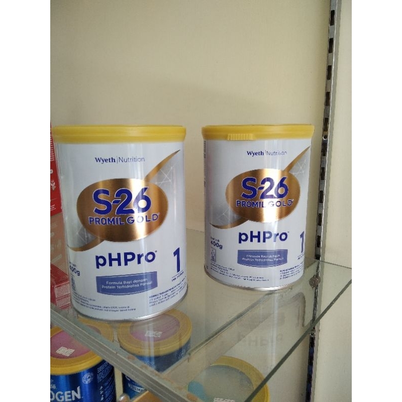 Susu S-26 Promil Gold PhPro 400gr Usia 0-6 bulan