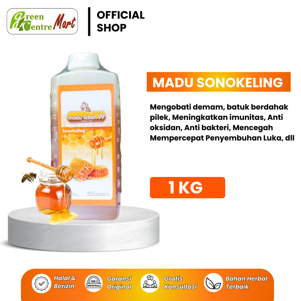 

MADU SONOKELING 1KG / MADU ASLI TERBAIK / MADU ANAK GEMUK / HERBAL ANEMIA / MAKANAN DAN MINUMAN