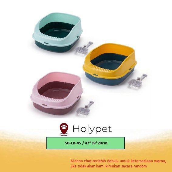 LITTER BOX KUCING LB-45 / TEMPAT PASIR KUCING / LITTER BOX