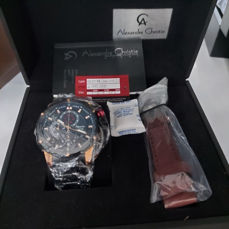 READY JAM TANGAN PRIA ALEXANDRE CHRISTIE AC6239 AC 6239 ORIGINAL