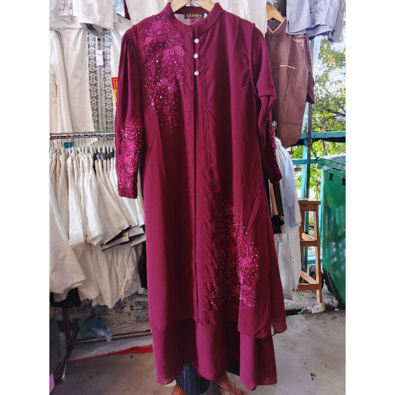 INNER OUTER NILAM - GAMIS ANAK SET INNER OUTER - REAL PICK READY 3 -12 TAHUN