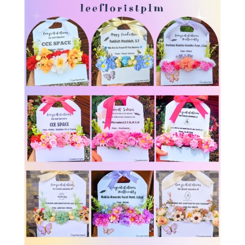 Flower Box Mini (Free Standing Mini, Box, dan Paper Bag)