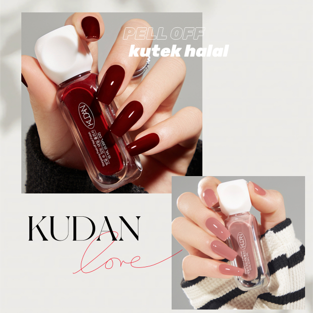 Ready Stock---KUDAN Kutek kutek kudan kutek halal untuk sholat kutek peel off kudan kutek halal MZ01