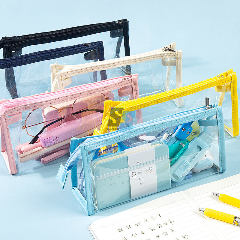 

POUCH bening serbaguna untuk pensil dan lain lain