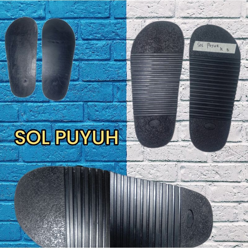 SOl PUYUH.Sol sepatu sandal outsale karet.