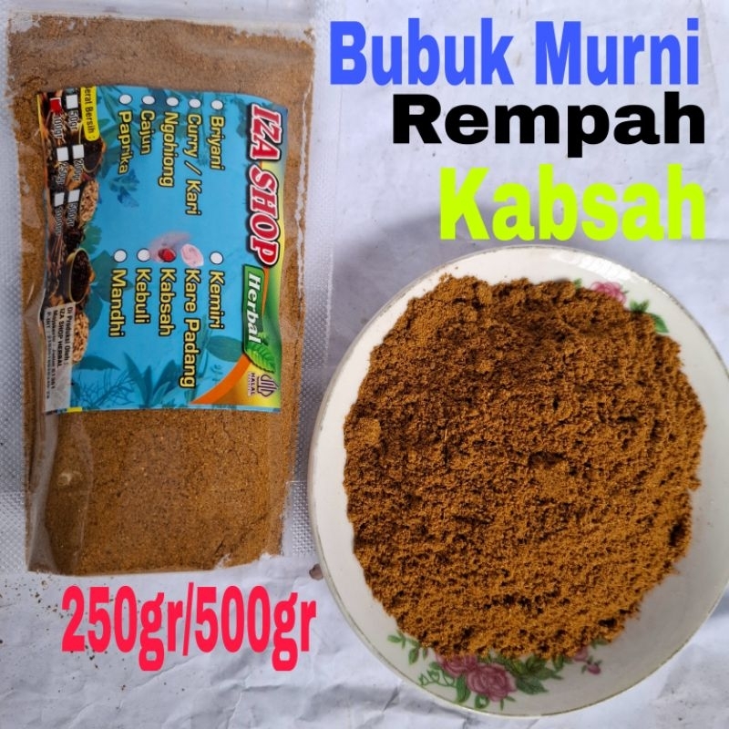 

Kabsah / Rempah Bumbu Bubuk Murni Nasi Kabsah 500gr