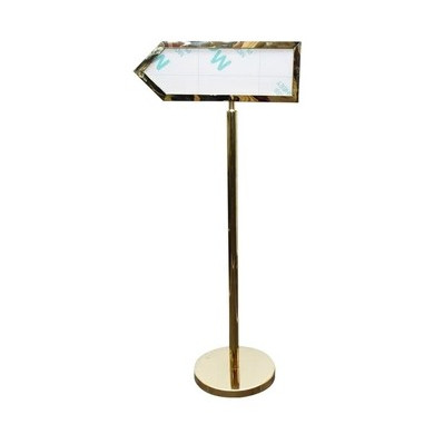 

Krisbow Sign Stand - Gold