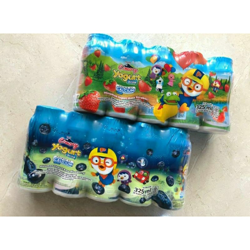 

Cimory Yogurt Drink Mini harga isi 5 botol strawberry/blueberry