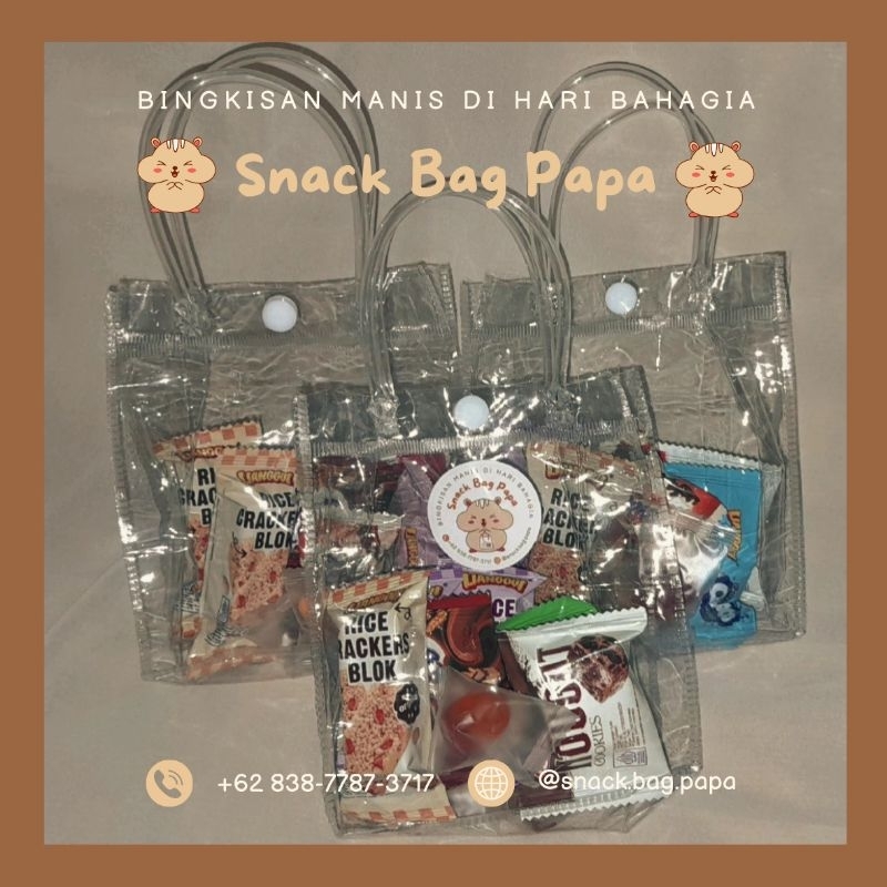

[Free Greeting Card] SNACK BAG Bingkisan/Hampers Wisuda-Lebaran-Ultah
