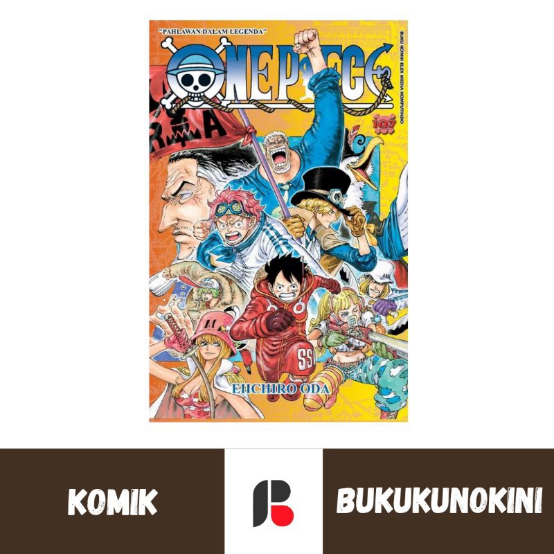 (Original, Segel) Komik ONE PIECE Vol 1 2 3 4 5 6 7 8 9 10 11 12 13 14 15 16 17 18 19 20 94 95 96 97