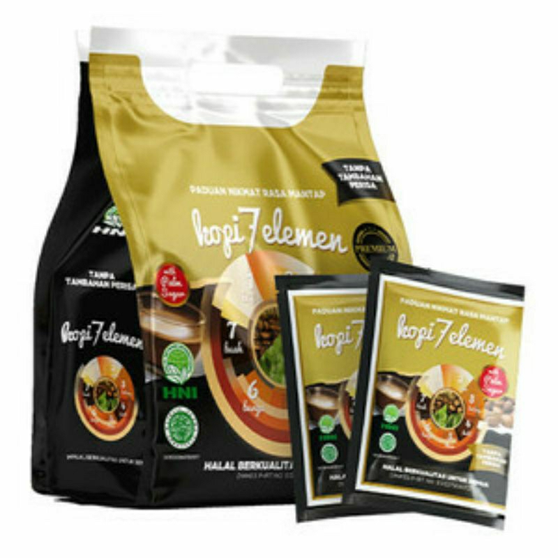 

Kopi 7 Elemen Premium HNI HPAI 10 Sachets × 21 gr