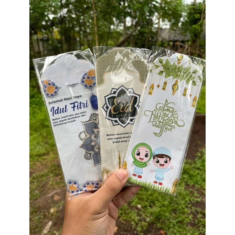 

50PCS AMPLOP LEBARAN IDUL FITRI UKURAN BESAR UKURAN 7x16 CM AMPOP LEBARAN 2025