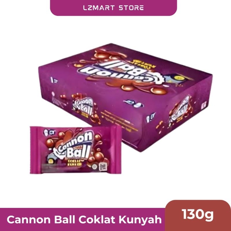 

Canon Ball Coklat Kunyah 1 Box (isi 24pcs)