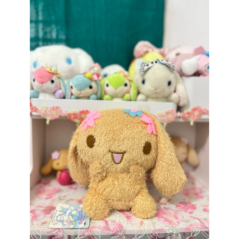 Mocha sanrio Cinnamoroll mocha plush 2002 2005 (with tag sanrio smiles & banpresto)