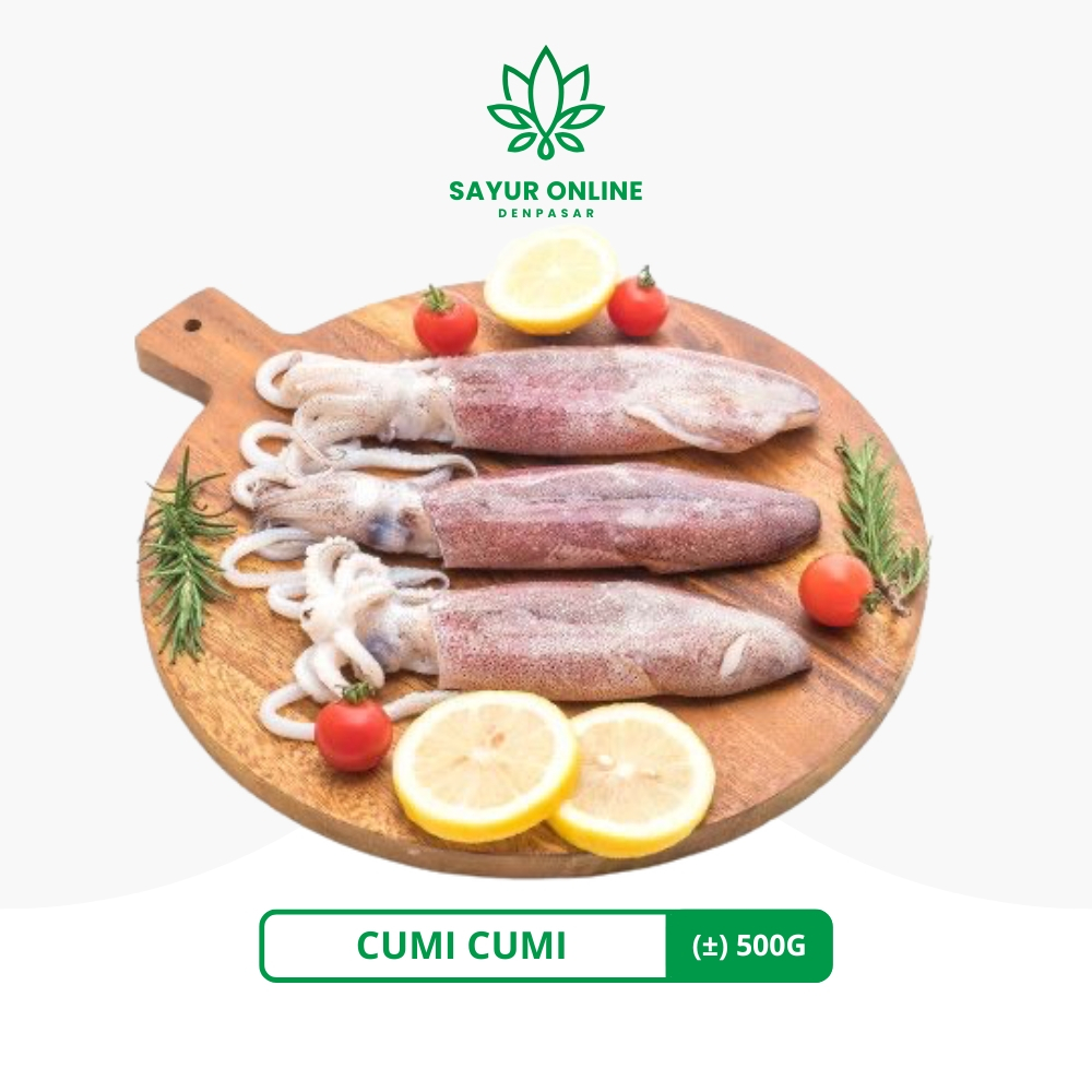 

Cumi Cumi Fresh 500gr - Sayur Online Denpasar