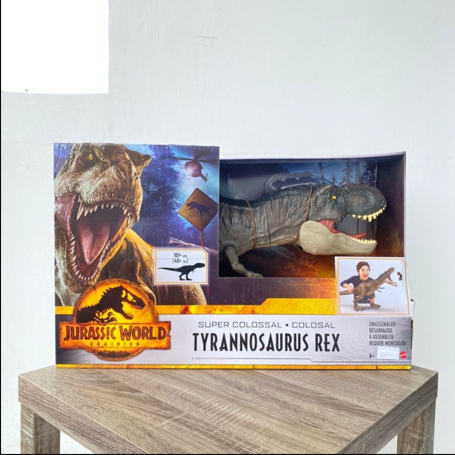 JURASSIC WORLD 2022 Dominion Super Colossal Tyrannosaurus Rex Original