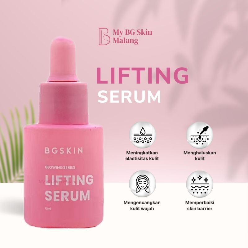 BGSKIN BG Skin Lifting Serum skincare perawatan kulit wajah pemudar noda hitam Beauty Glow