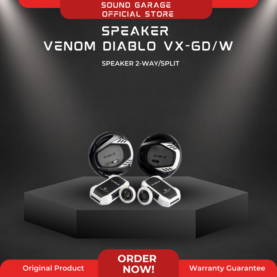 SPEAKER 2WAY SPLIT VENOM DIABLO SERIES VX-6D